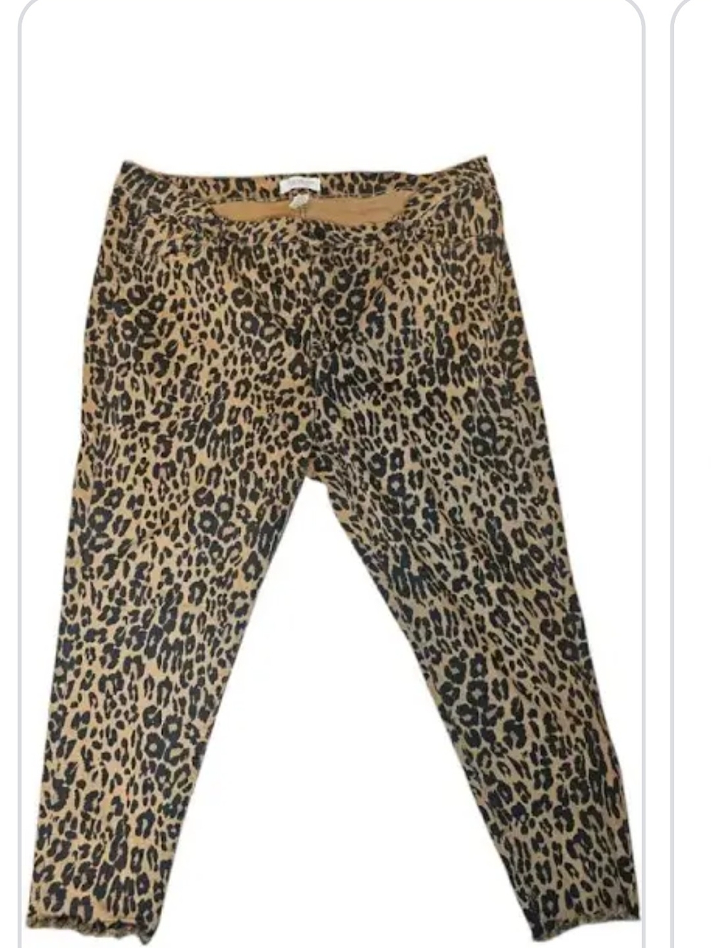 Lane Bryant Leopard Print Skinny Jeans By Lane Bryant